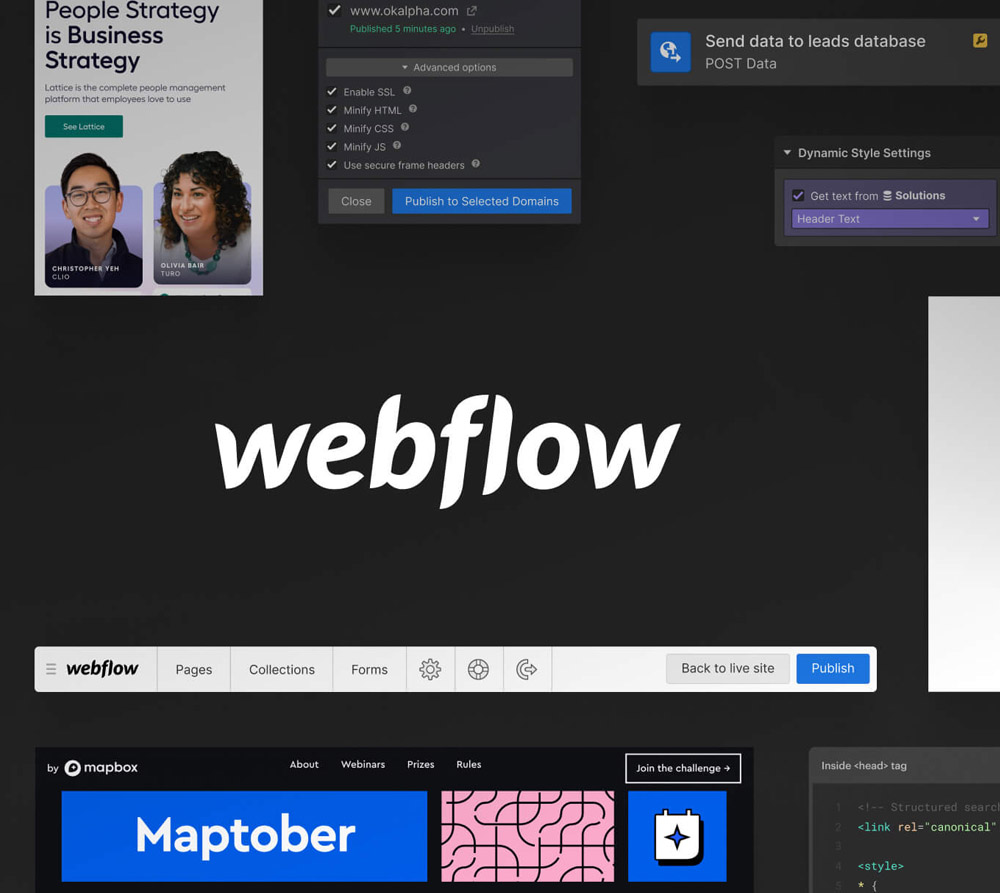 Nieuwe website of campagne? Vergeet Wordpress, probeer Webflow met ons!