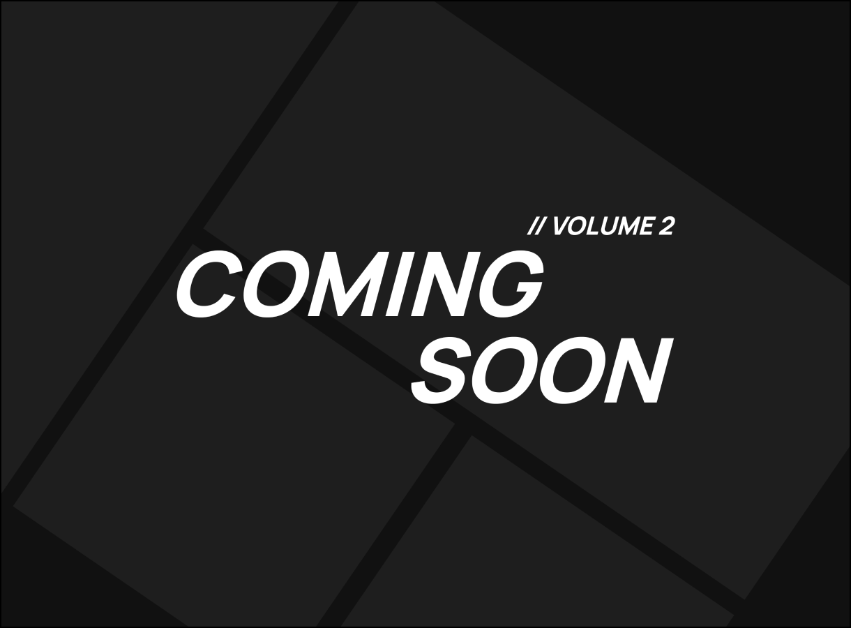 Volume 2 : Coming soon
